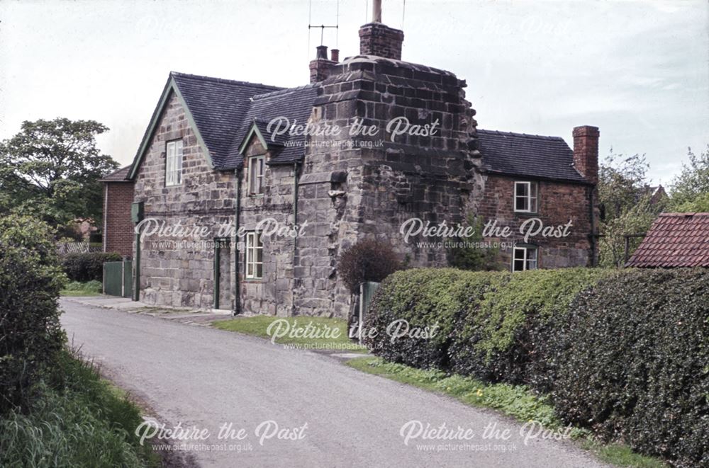 Dale Abbey Ruins at Abbey House, 1963