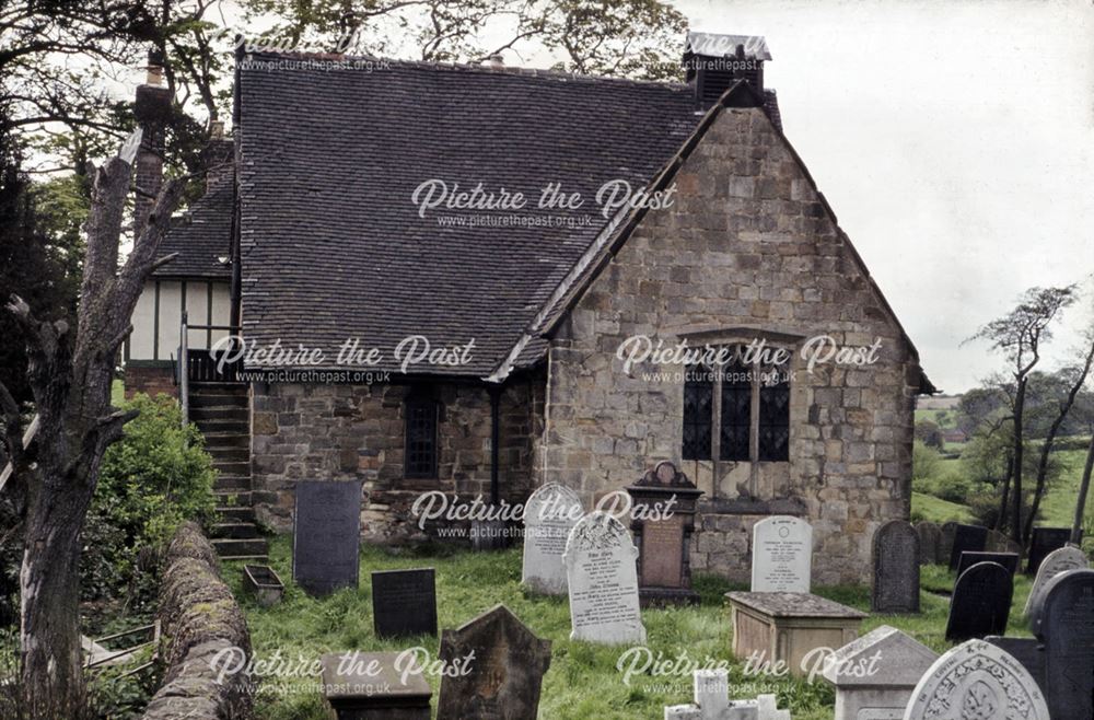 All Saints' Church, Dale Abbey, 1963