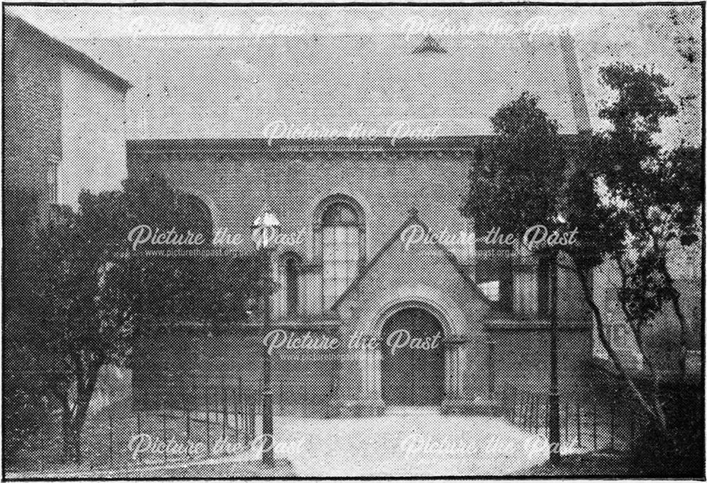 The old Independent-Congregational Chapel, Burns Street, Ilkeston