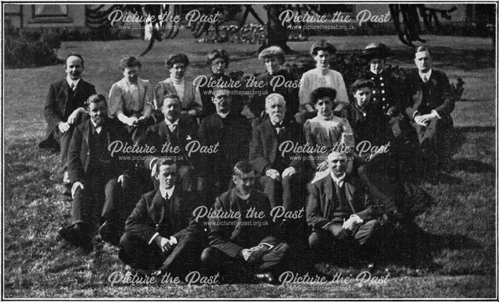Officers and teachers of the Congregational Church, Wharncliffe Road, Ilkeston