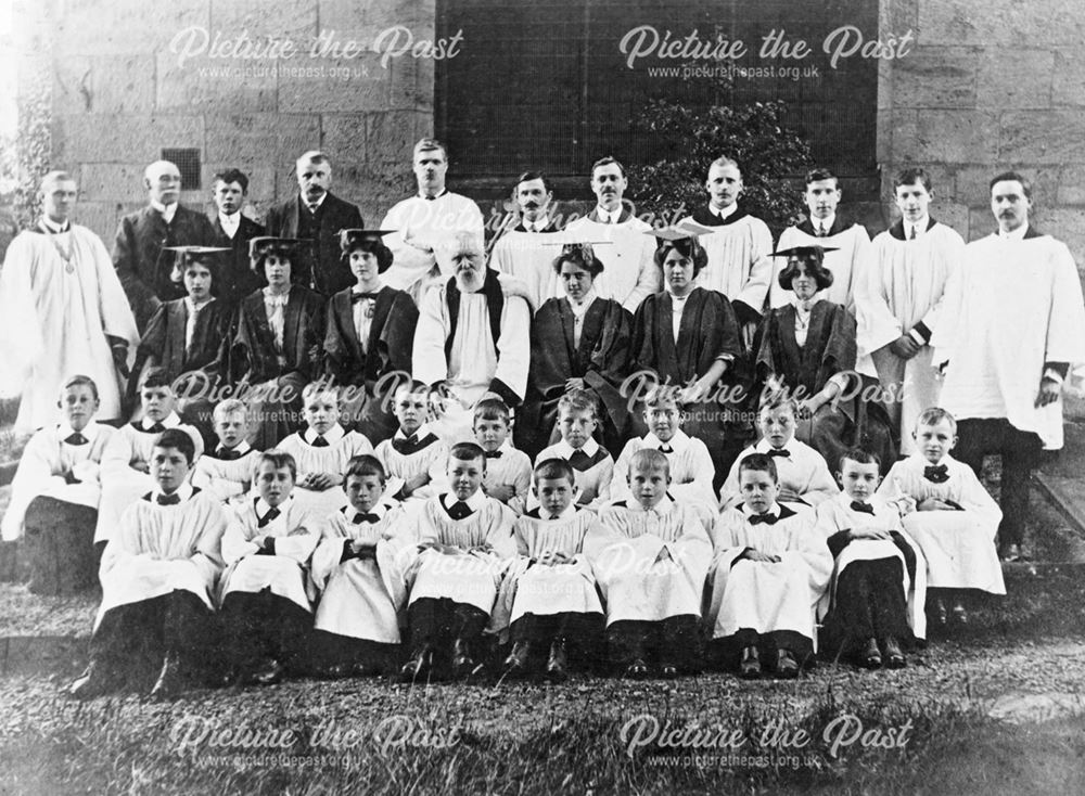 Ockbrook Church Choir, September 1913