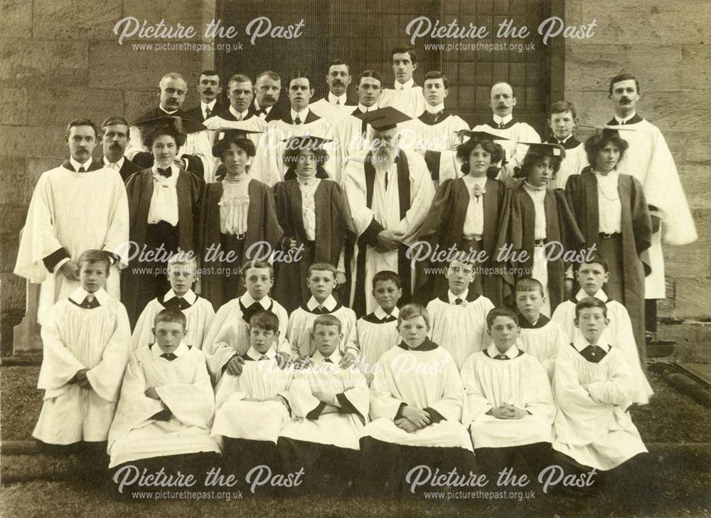 Ockbrook Church Choir, 1910