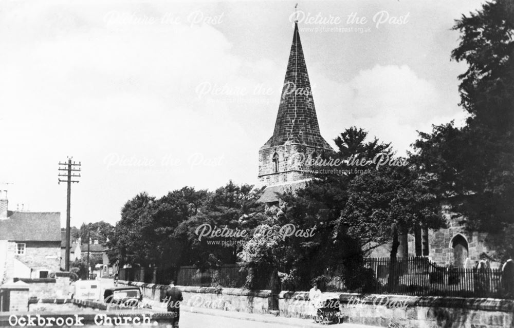 Ockbrook, All Saint's Church c 1930