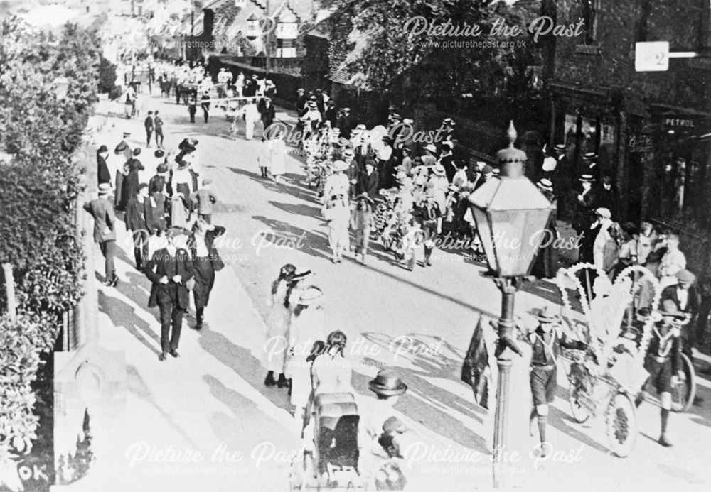 Borrowash Cycle Parade c 1910-20