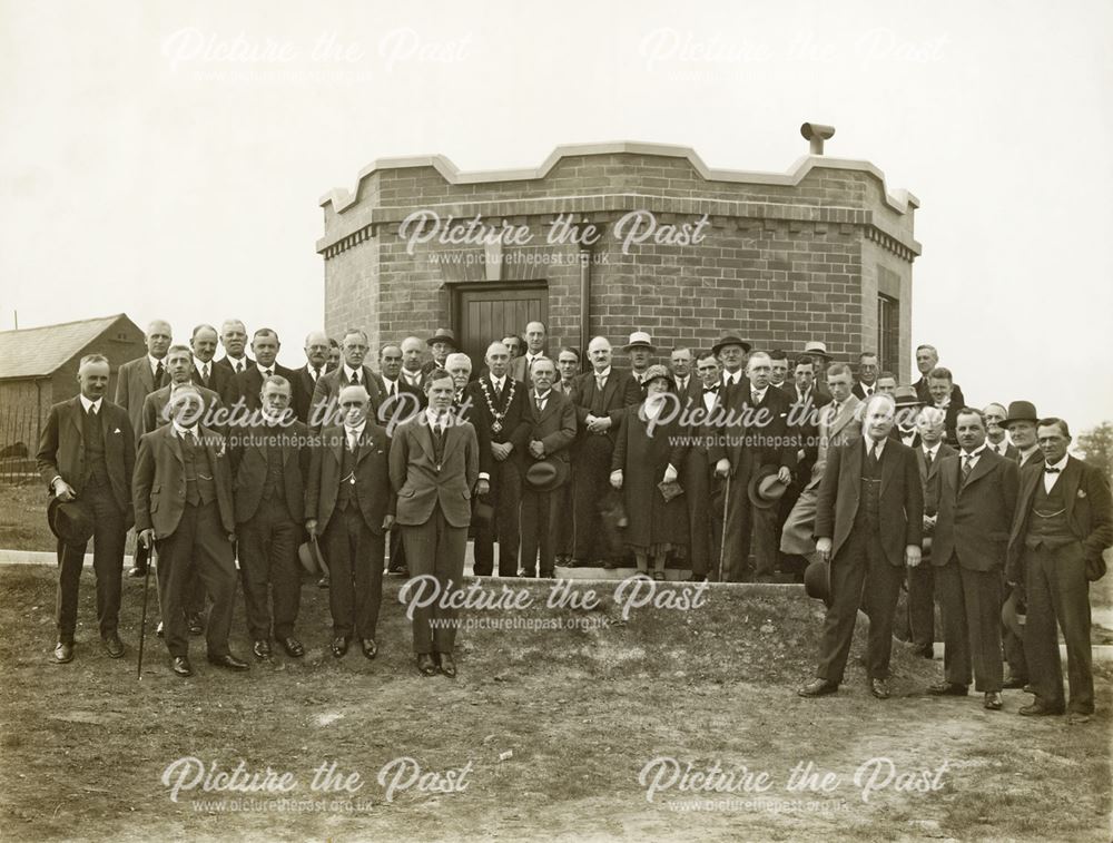 Inauguration of Marlpool Reservoir, 31 May 1933