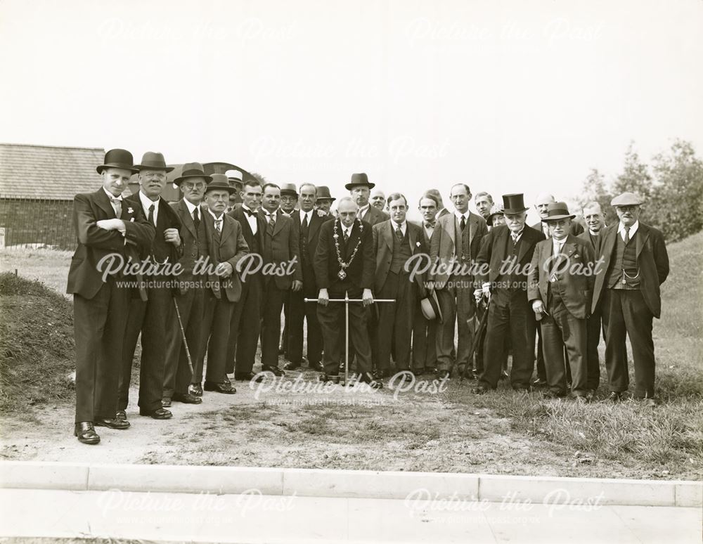 Inauguration of Marlpool Reservoir, 31 May 1933