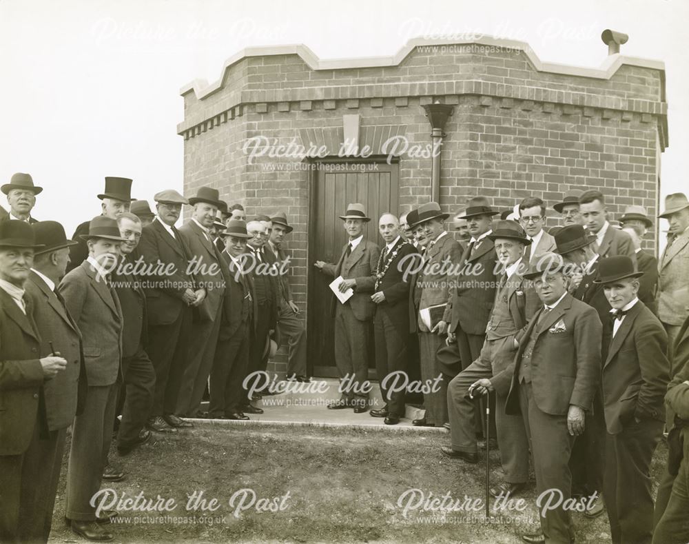 Inauguration of Marlpool Reservoir, 31 May 1933