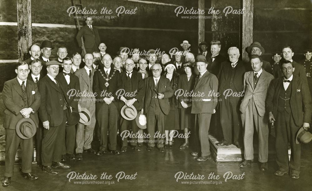 Inauguration of Marlpool Reservoir, 31 May 1933