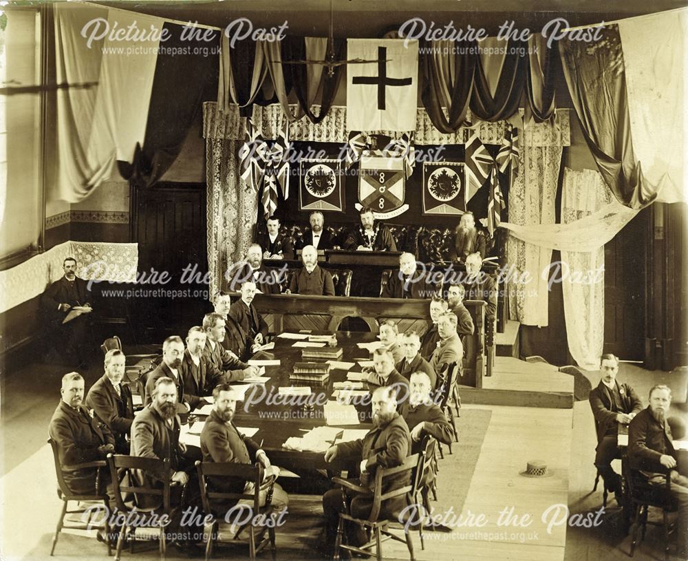 First meeting of Ilkeston Borough Council, May 1887