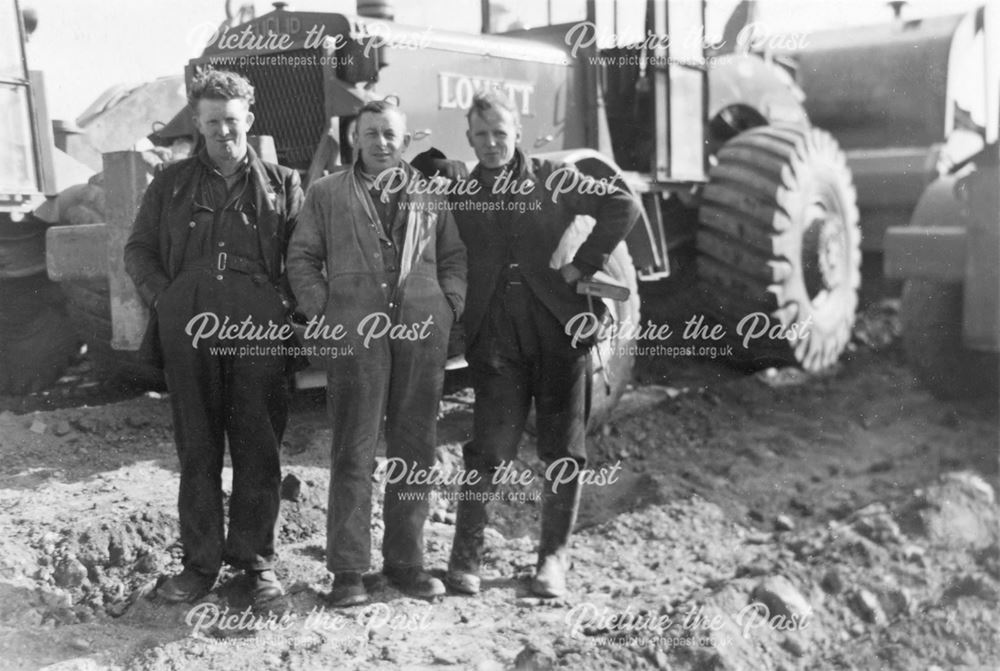 Opencast Coal Site at Stanleyc 1950s.