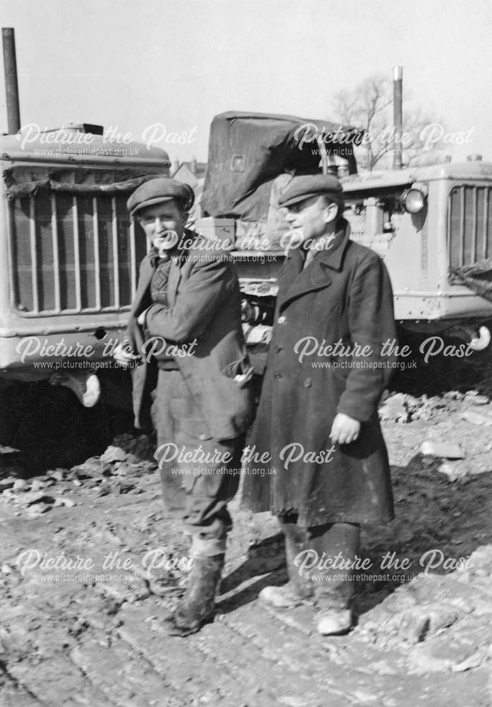 Willow Lea Opencast Coal Site at Smalleyc 1950s