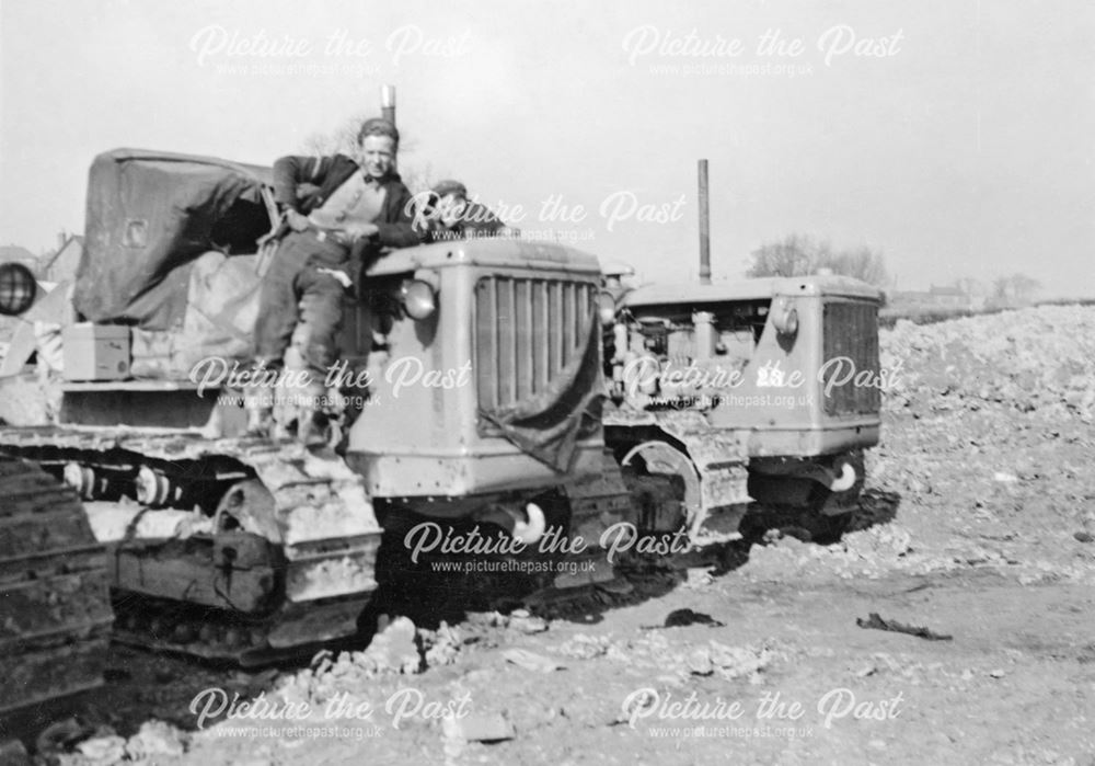 Willow Lea Opencast Coal Site at Smalleyc 1950s