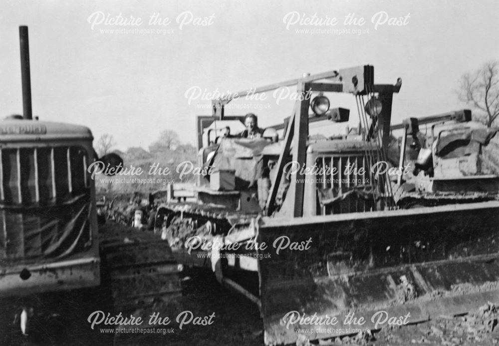 Willow Lea Opencast Coal Site at Smalleyc 1950s