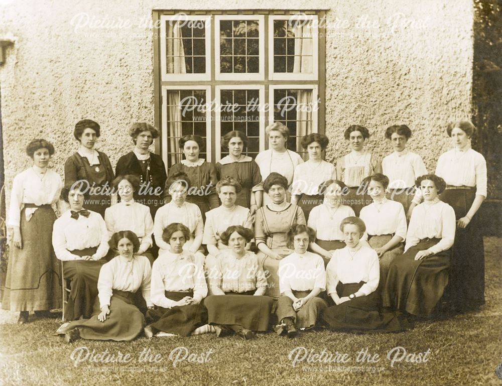 The White House Tennis Club, Ilkeston, c 1910-20