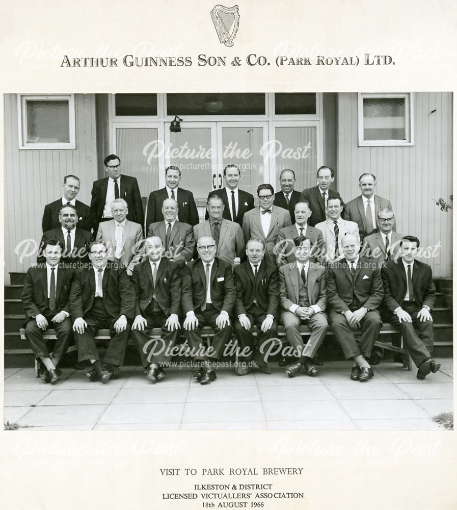 Ilkeston LVA visit to Guiness Factory, London, 1966