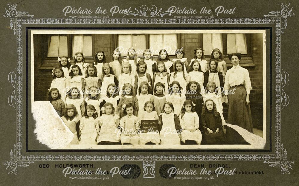 Chaucer Street Infant School, Lower Chapel Street, Ilkeston, 1912