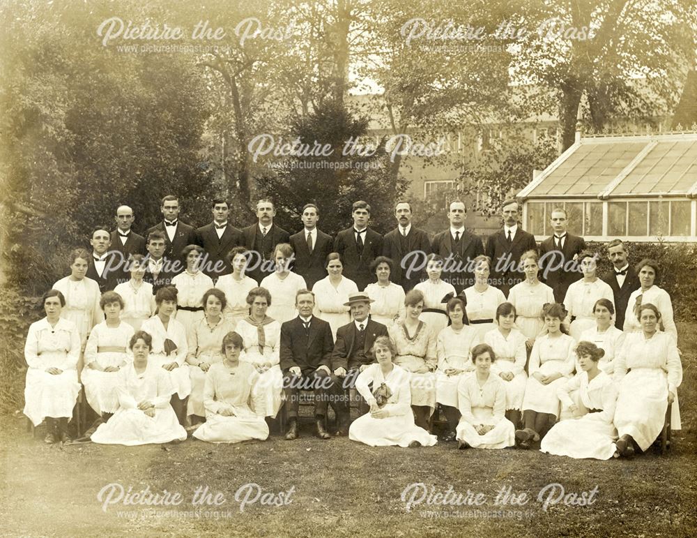 Co-Operative Society Choir,  Ilkeston, c 1910s-20s