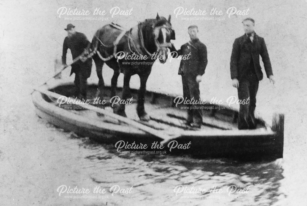 Horse Ferry, Trent Lock, Long Eaton, c 1900