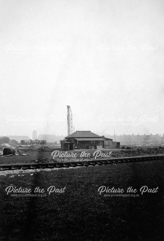 Last Days of the Cricket and Football Pavilion at Stanton Ironworks