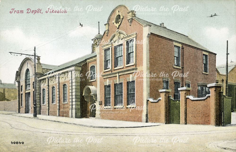 Tram Depot, Park Road, Ilkeston, c 1904-05?