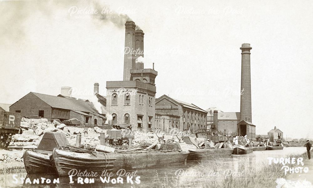 'New Works', Stanton Iron Works, Hallam Fields, Ilkeston, c 1910?