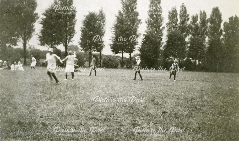 Playing Field, National School, Claye Street, Long Eaton, c 1920s