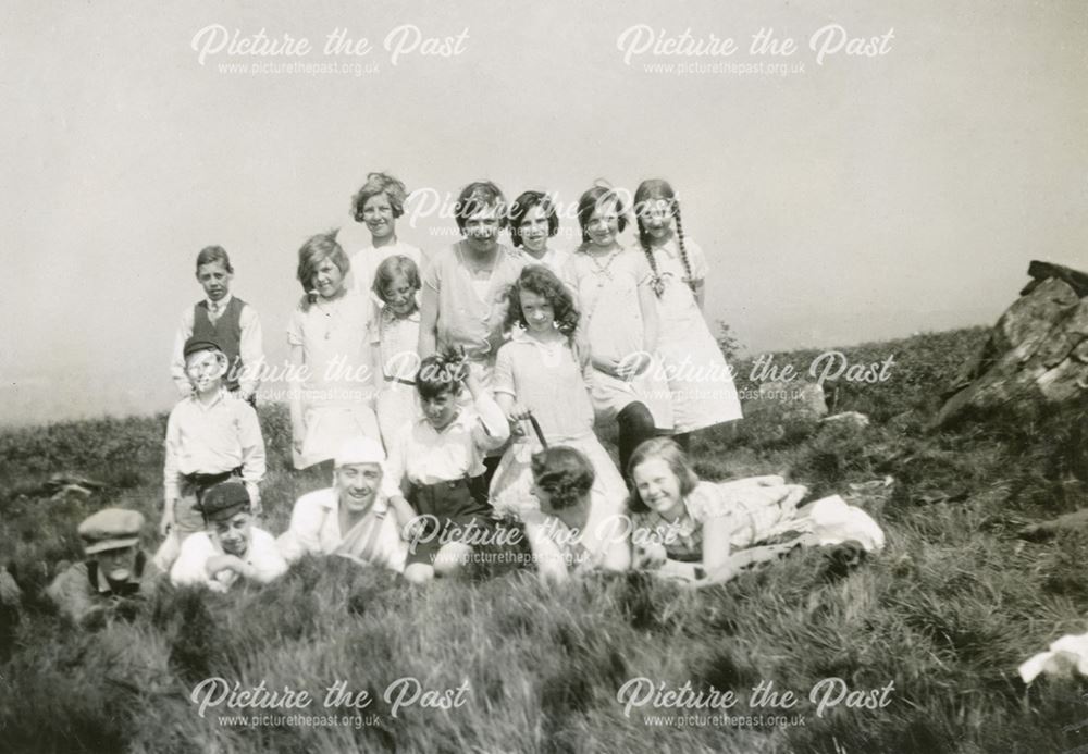 National School Outing to Beacon Hill, Leicestershire, 1930