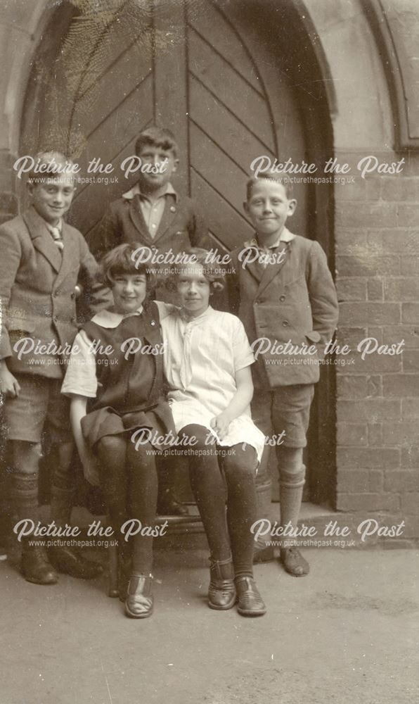 Scholarship Pupils, National School, Claye Street, Long Eaton, 1928