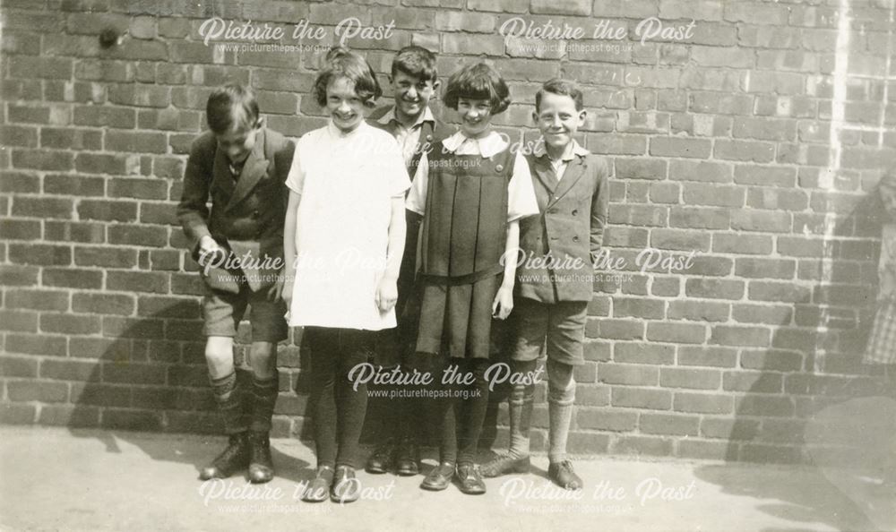 Scholarship Pupils, National School, Claye Street, Long Eaton, 1928