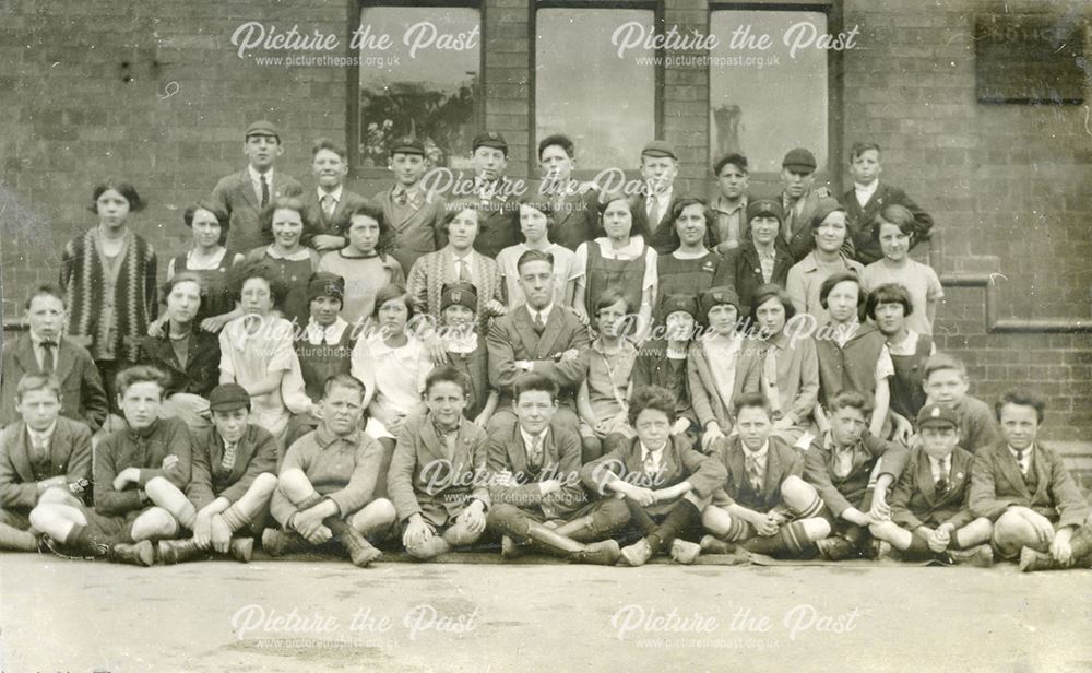 Class Photograph, National School, Claye Street, Long Eaton, 1928