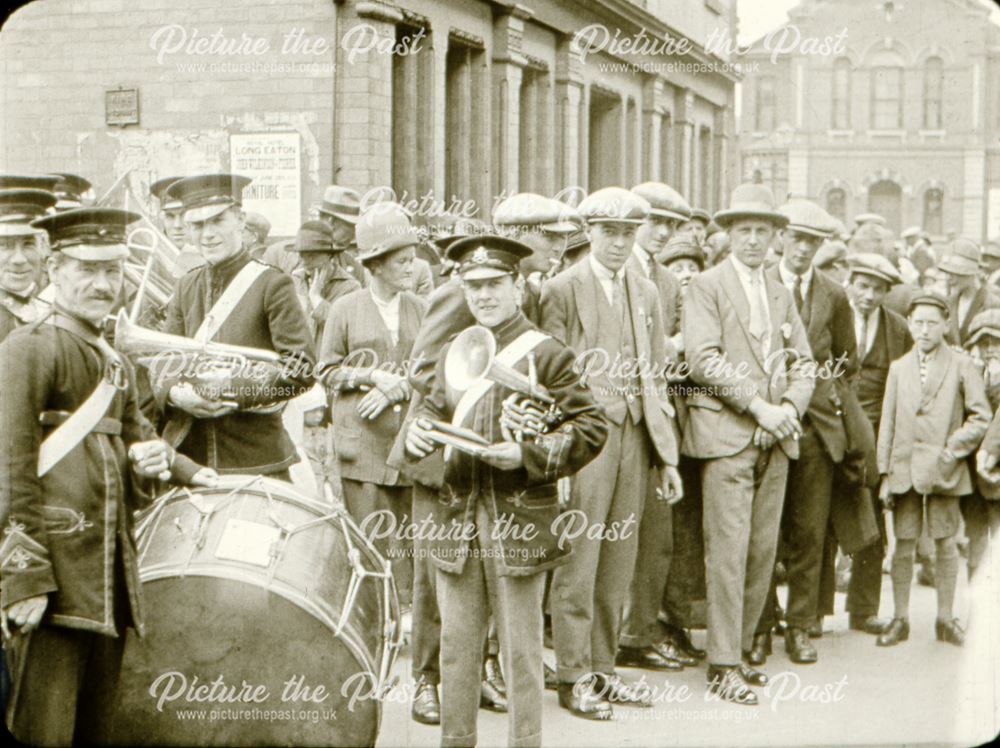 Band of Hope Procession, Main Street-Clayes Works, Long Eaton, 1926