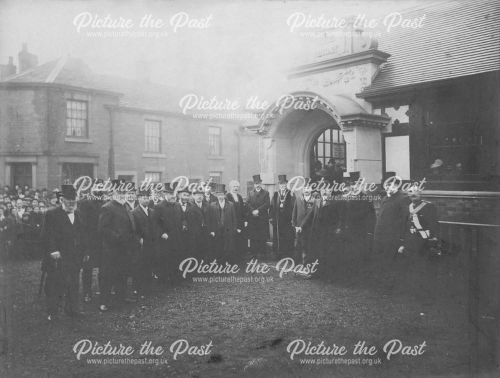 Opening of Whitfield Library and Recreation Ground, Jan 1903