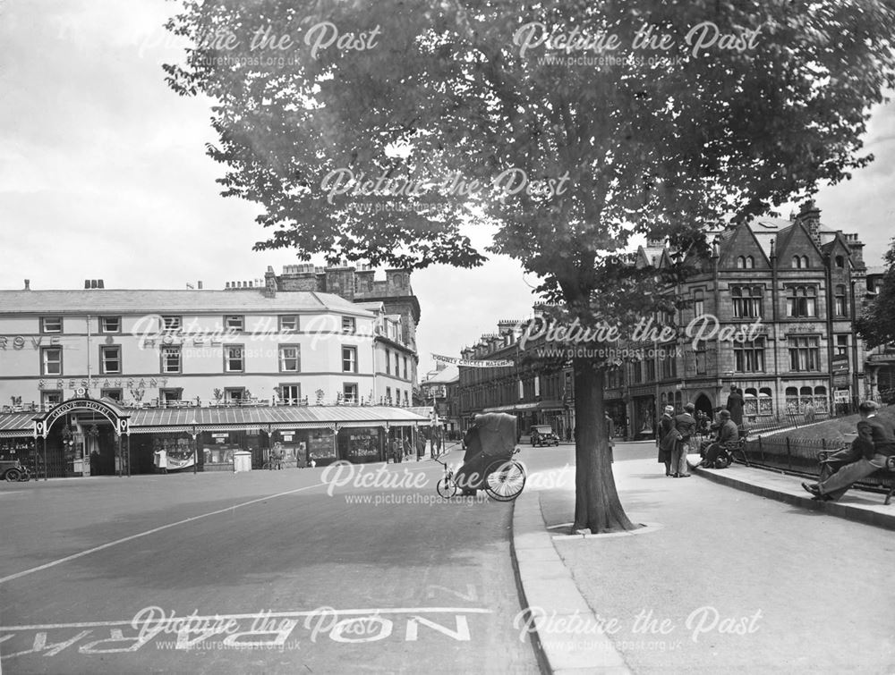 Spring Gardens, viewed from the Crescent