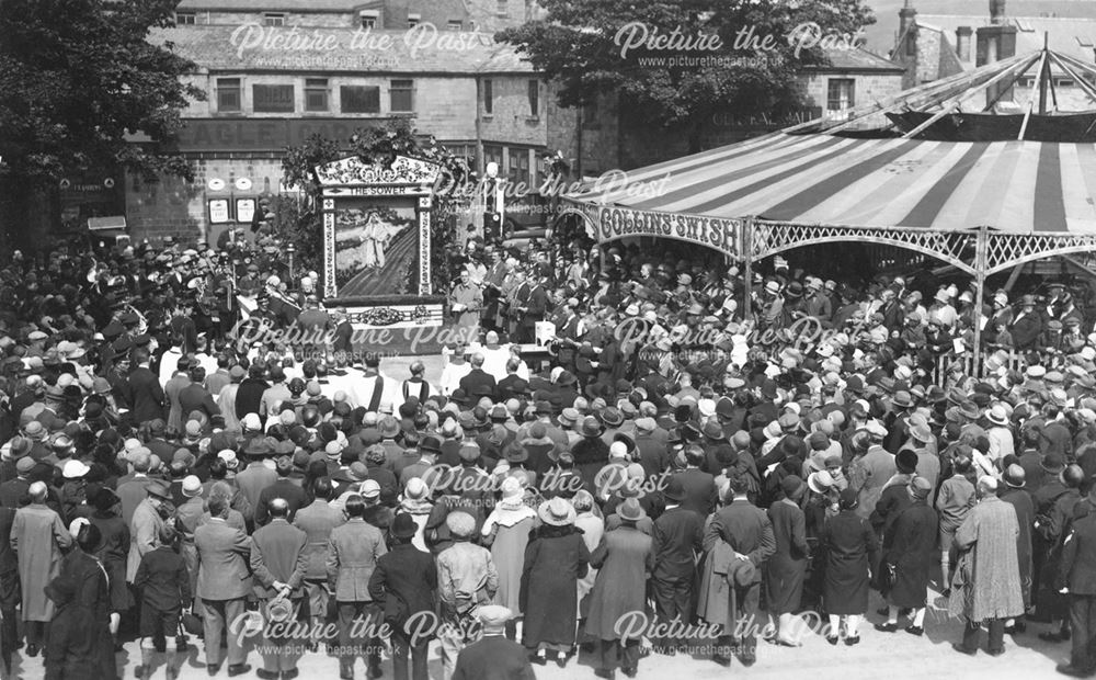 Well Dressing, Market Place