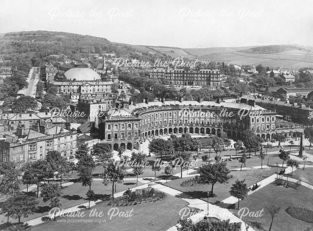 A view of Buxton, including The Crescent