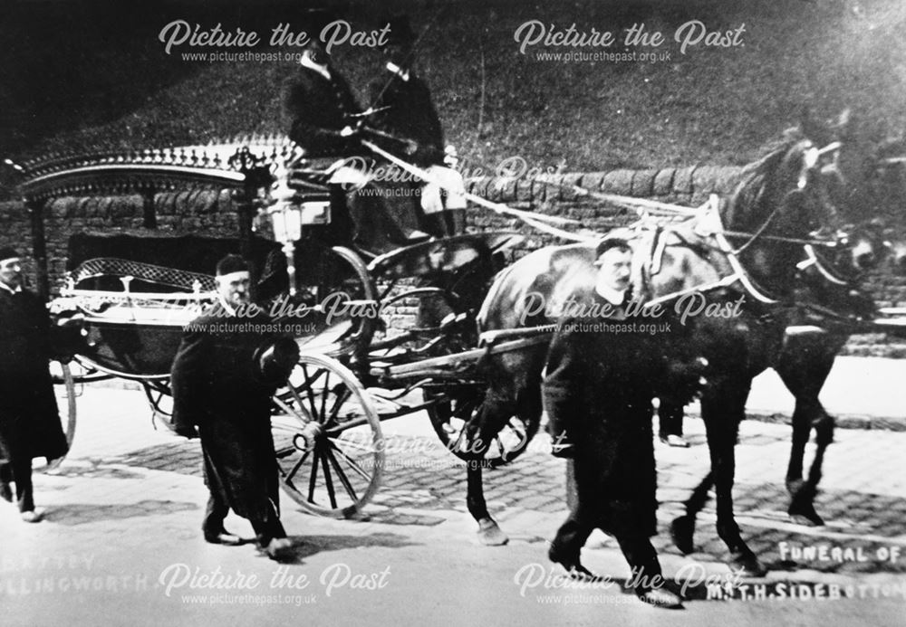 Funeral of T H Sidebottom