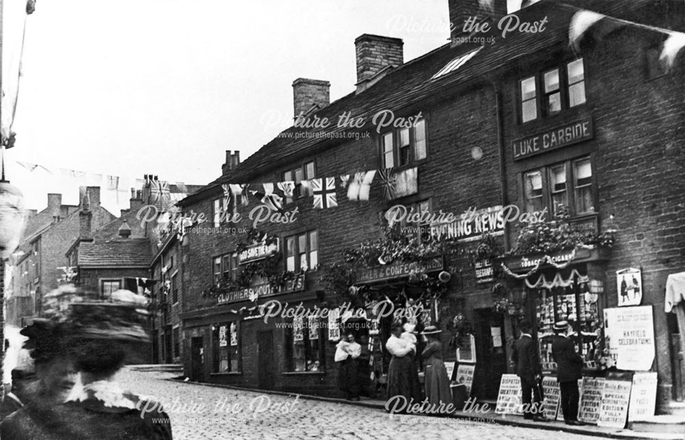 Coronation Celebrations in Hayfield, 1911