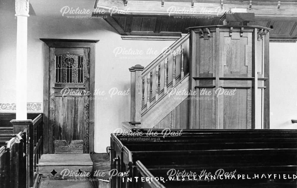 Interior of Wesleyan Chapel