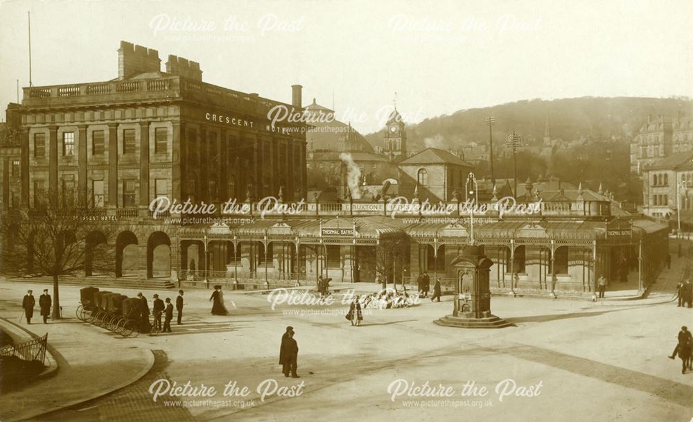 Turner's Memorial in front of the Thermal Baths, Buxton