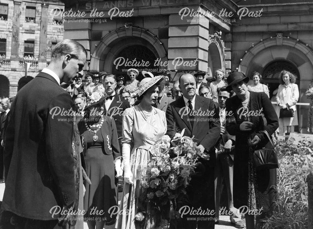 Buxton Well dressing festival - Royal visit