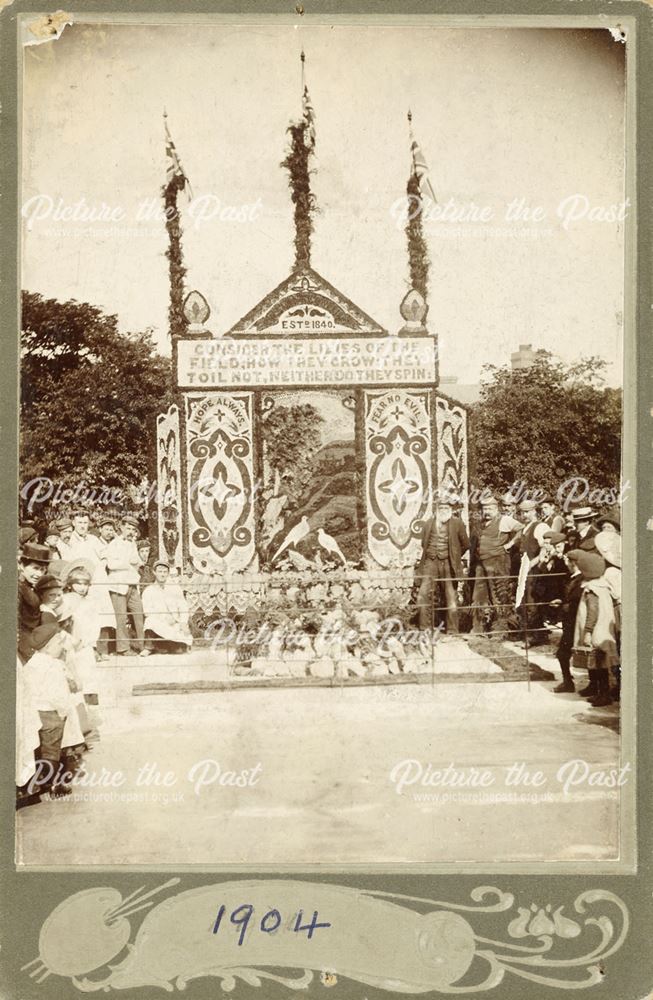 St Ann's Well, Well dressing