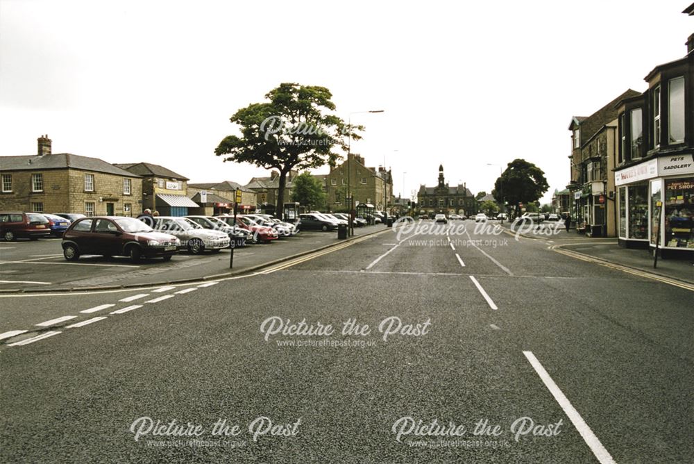 View towards Buxton Town Hall from High Street