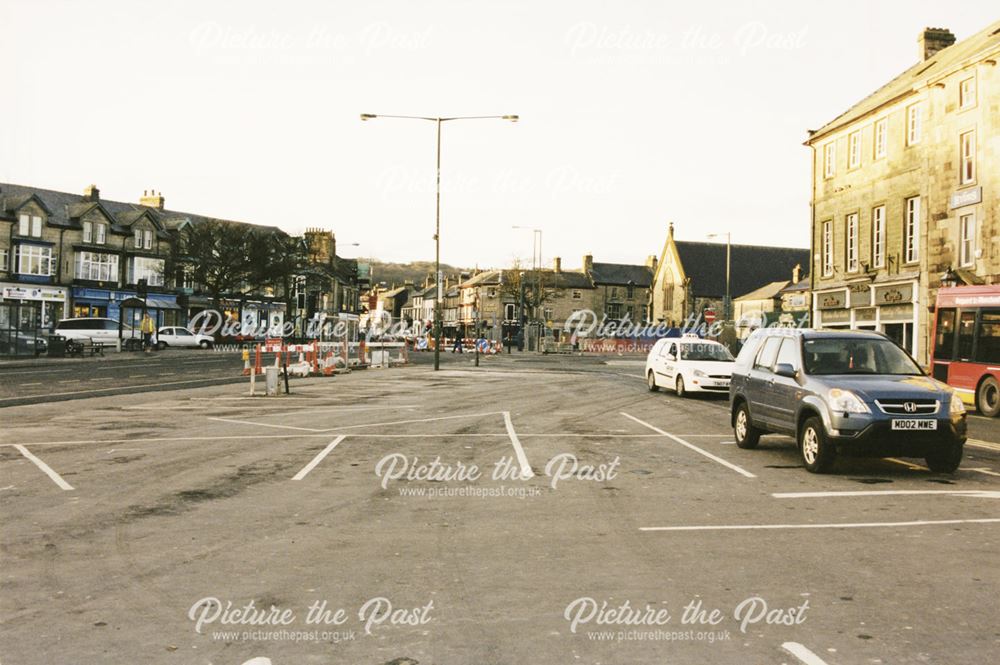 Market Place during refurbishment work