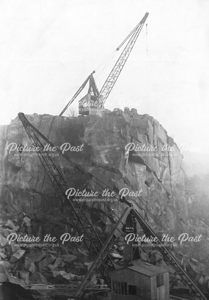 View in Stancliffe Quarry