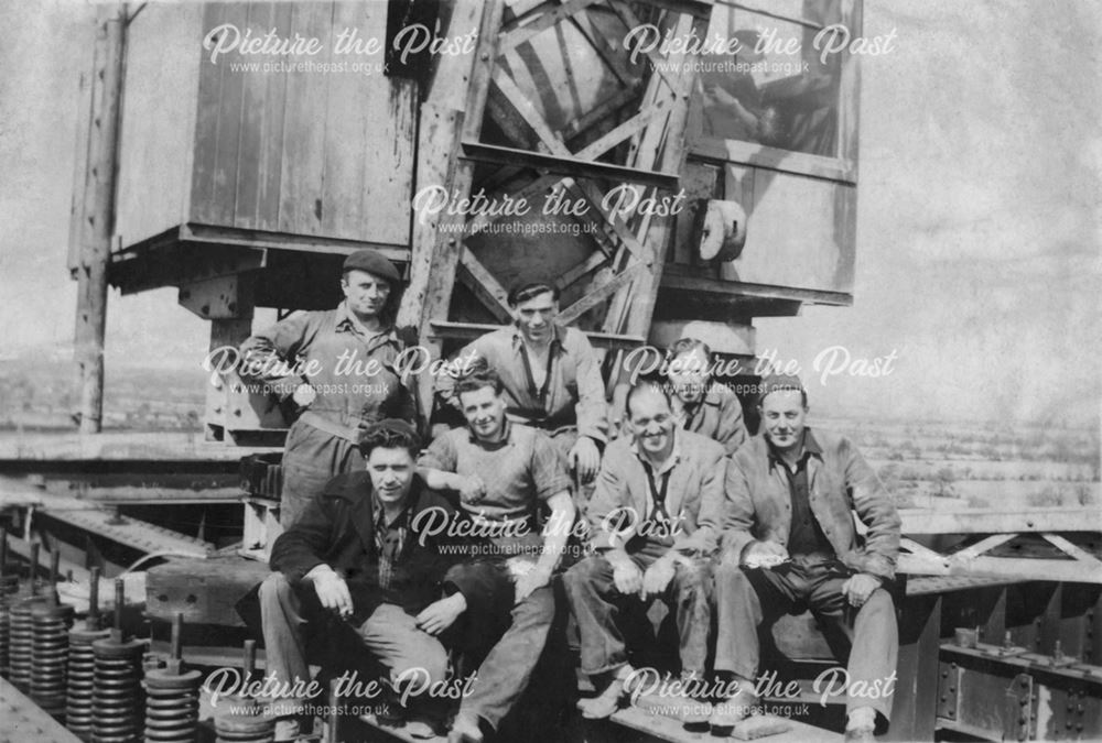 Group of workers at Willington Power Station