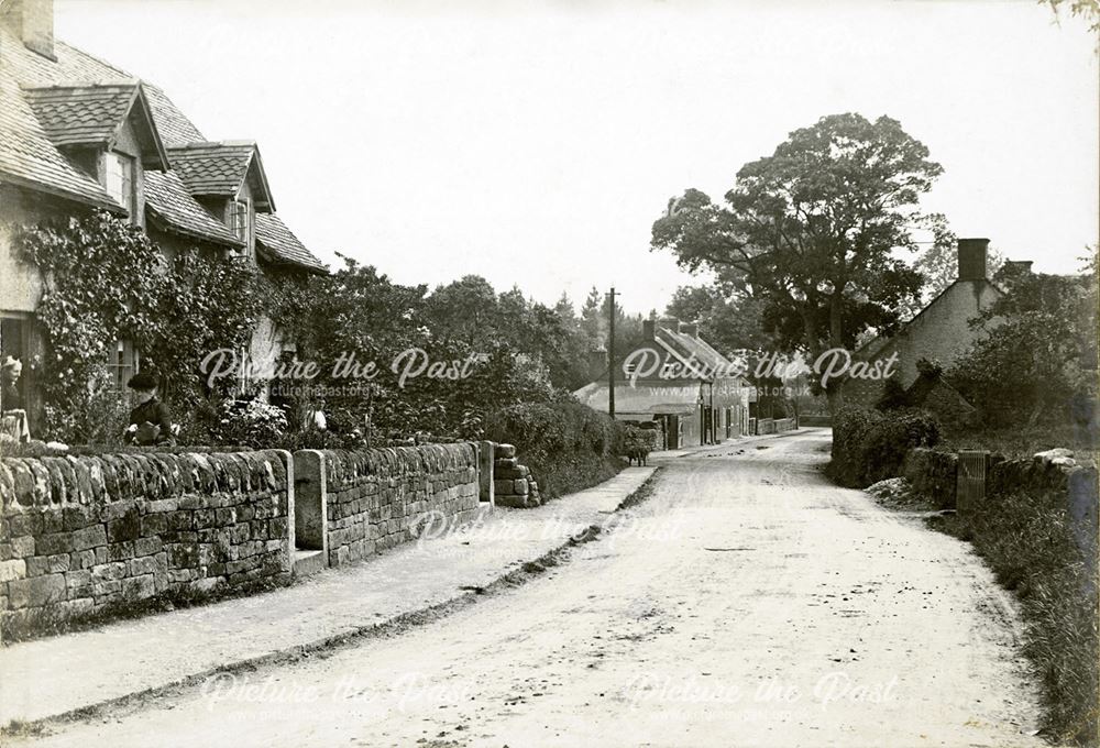 Dove Street, Ellastone, c 1900-10