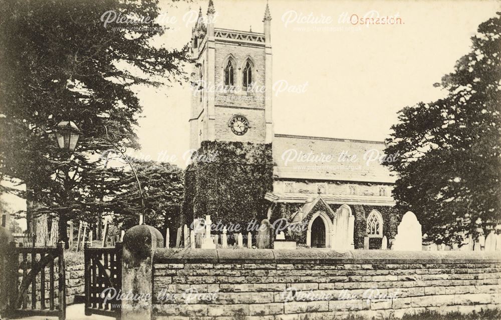 St Martin's Church, Church Lane, Osmaston, 1911