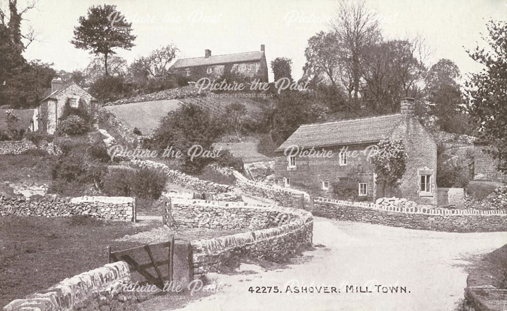Cottages in Mill Town, Ashover