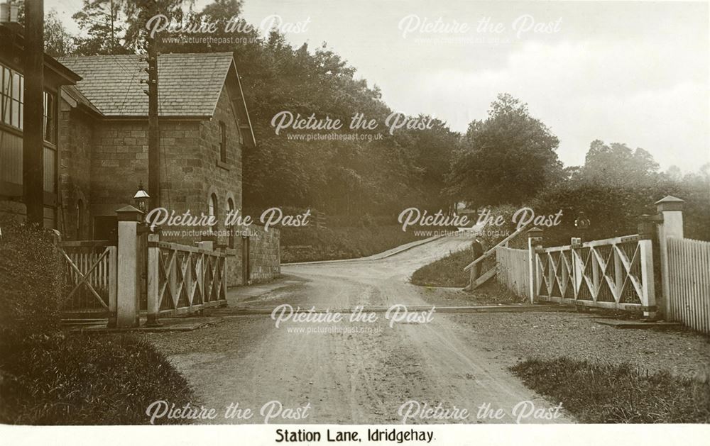 Railway Crossings on Station Lane, Idridgehay
