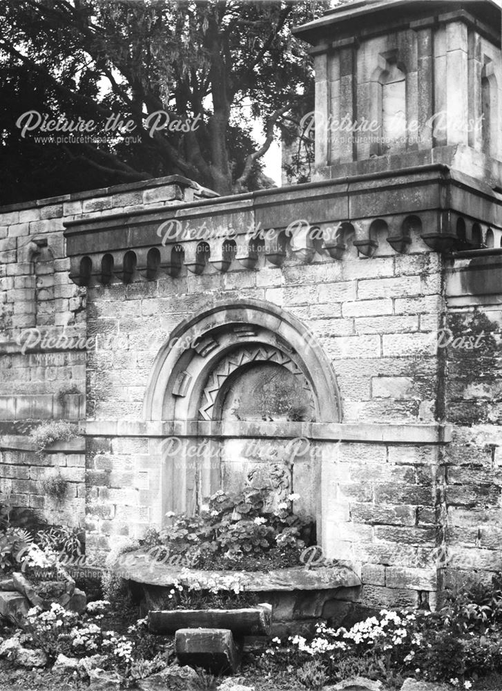 A decorative trough, Edensor